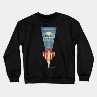 Aquarius Water Crewneck Sweatshirt